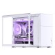 Jonsbo D31 Micro-ATX Case, Tempered Glass - white