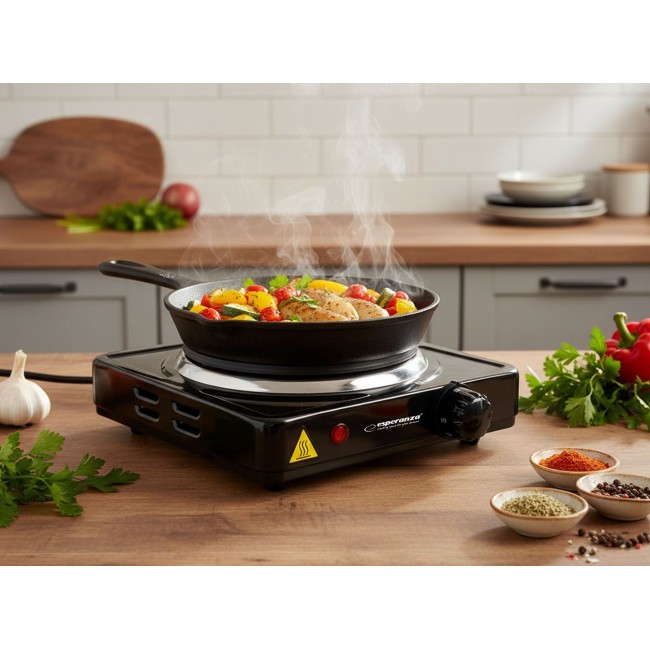 Esperanza EKH003K Black electric stove