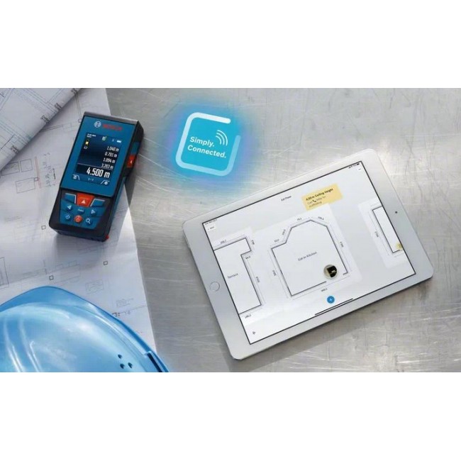 Bosch GLM 100-25 C Professional Black, Blue, Red 4x 0.08 - 100 m