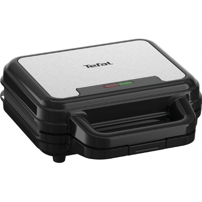Tefal SW383D10 sandwich maker 700 W Black, Stainless steel