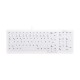 Contour Design Active Key Contour ClassicClean Medical Keyboard Removable Cover Compact Wired White DE C7000