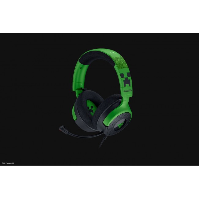 Razer Kraken V4 X Headset Wired Head-band Gaming USB Type-C / USB Type-A Black, Green