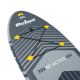 REBEL ACTIVE SMALL INFLATABLE SUP BOARD GRAY RBA-4511