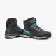 Scarpa MESCALITO TRK GTX WOMAN, 41, Dark Anthracite - Tropical Green