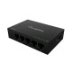 LANBERG DSM1-1005 SWITCH 5X 1GB/S UNMANAGED GIGABIT ETHERNET DESKTOP 12V (METAL CASE)