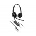 HP Poly Mission 425 Stereo USB Wired Headset Classic