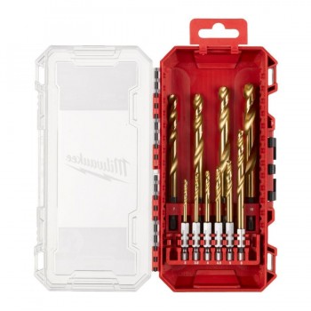 Milwaukee metal drill bit HSS-G TIN set. 10 pcs. H