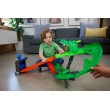 Hot Wheels Monster Trucks Sharks vs. Dinos Dragon Destruction Playset & 2 Toy Trucks