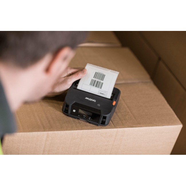 Brother RJ-4230B POS printer 203 x 203 DPI Wired & Wireless Direct thermal Mobile printer