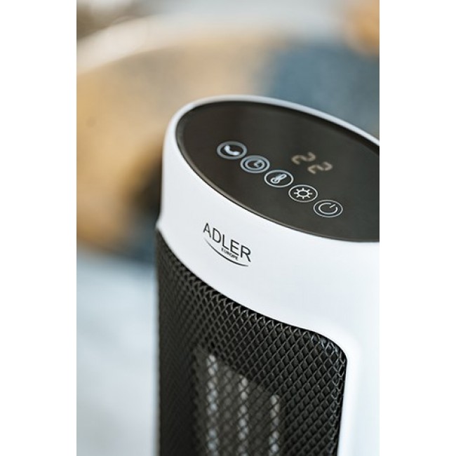 Adler AD 7738 electric space heater Indoor White 2000 W Fan electric space heater
