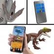 Jurassic World Rebirth Bite N Blast Mosasaurus Action Figure and Mini Dilophosaurus, Dinosaur Toy