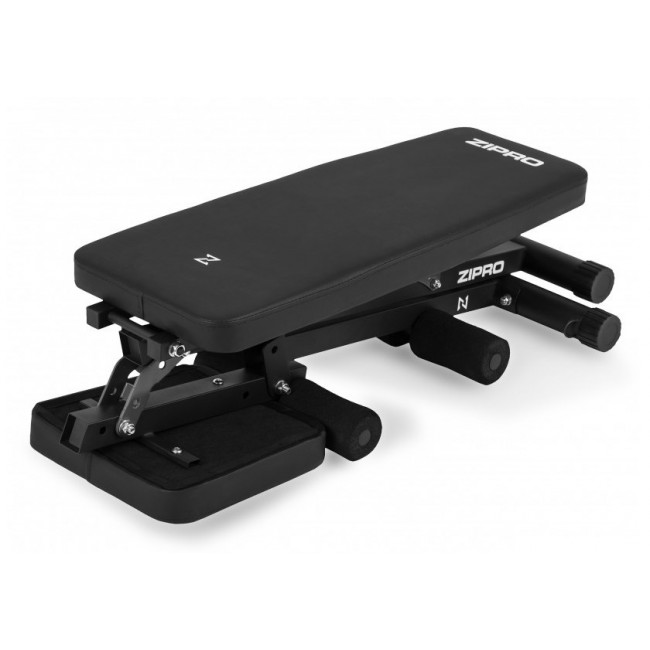 ZIPRO TEMPO Power/base rack Adjustable backrest Gym, Home Black