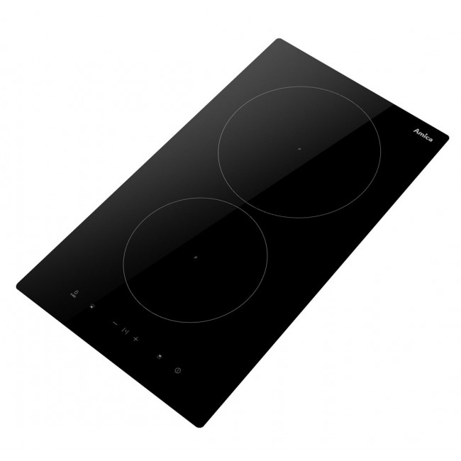Amica PI3520U Induction hob with 2 cooking zones Black
