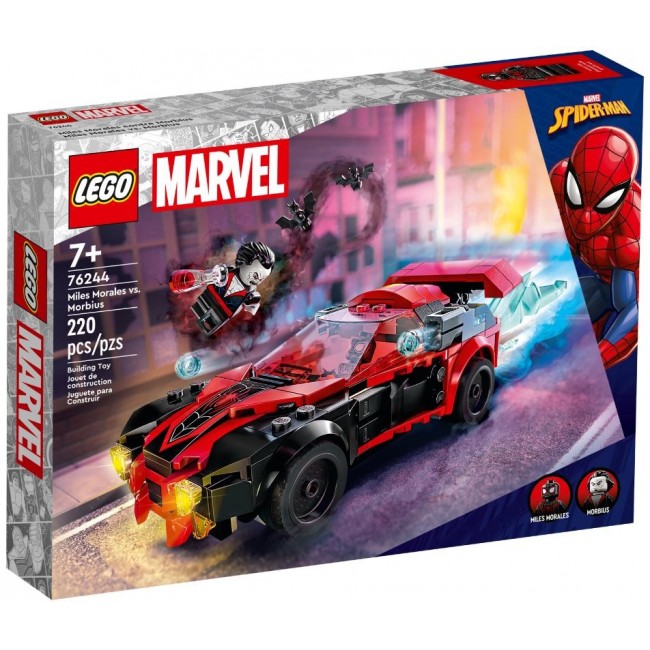 LEGO SUPER HEROES 76244 MILES MORALES VS. MORBIUS