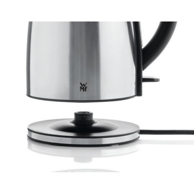 WMF Stelio 0413020012 electric kettle 1.7 L 2400 W Black, Stainless steel