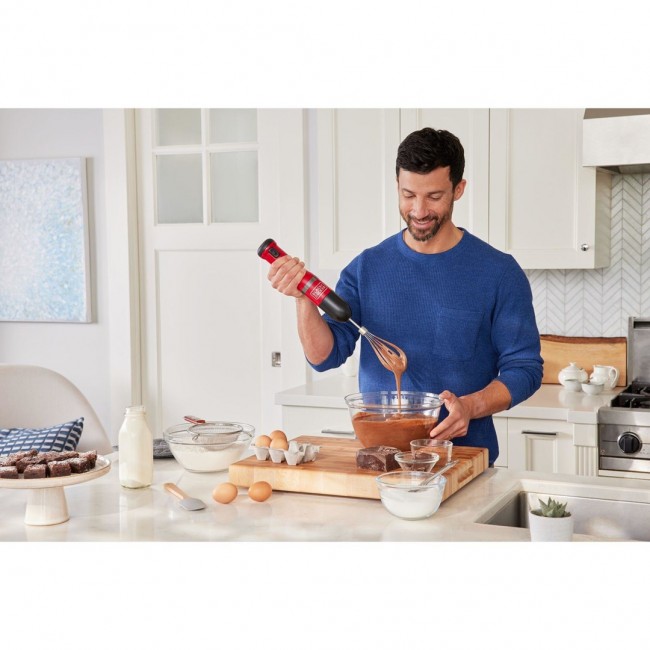 Black & Decker BCKM1012KR blender 0.7 L Immersion blender Red, Stainless steel Black & Decker BCKM1012KR blender 0.7 L Immersion blender Red, Stainless steel