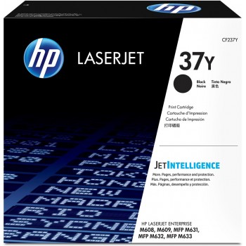 HP 37Y Extra High Yield Black Original LaserJet Toner Cartridge