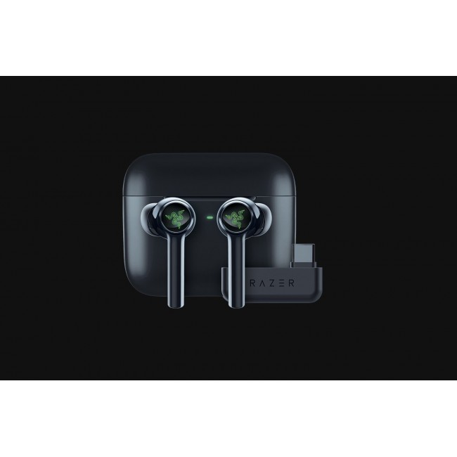 Razer Hammerhead Pro HyperSpeed Headphones True Wireless Stereo (TWS) In-ear Gaming Bluetooth Black Razer Hammerhead Pro HyperSpeed Headphones True Wireless Stereo (TWS) In-ear Gaming Bluetooth Black