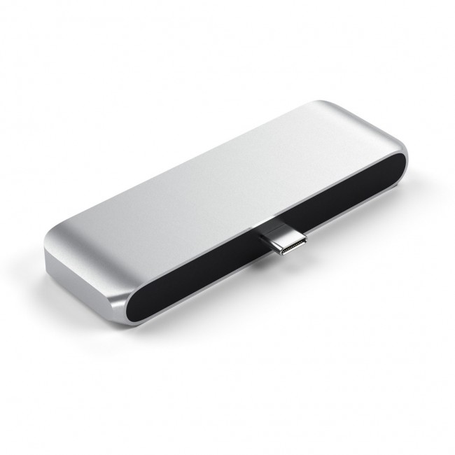 Satechi ST-TCMPHS laptop dock/port replicator USB 3.2 Gen 1 (3.1 Gen 1) Type-C Silver