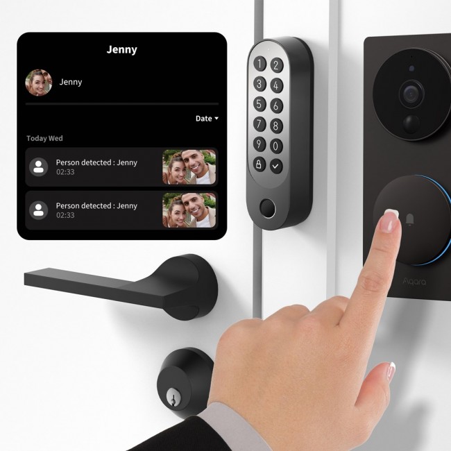 Aqara EL-D02D-B smart lock Smart door lock Aqara EL-D02D-B smart lock Smart door lock