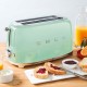 Smeg 50's Style Toaster TSF02PGEU Pastel Green Smeg 50's Style Toaster TSF02PGEU Pastel Green