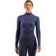 Odlo BL TOP turtle neck l/s ACTIVE WARM long-sleeved thermal underwear, size S, blue Odlo BL TOP turtle neck l/s ACTIVE WARM long-sleeved thermal underwear, size S, blue