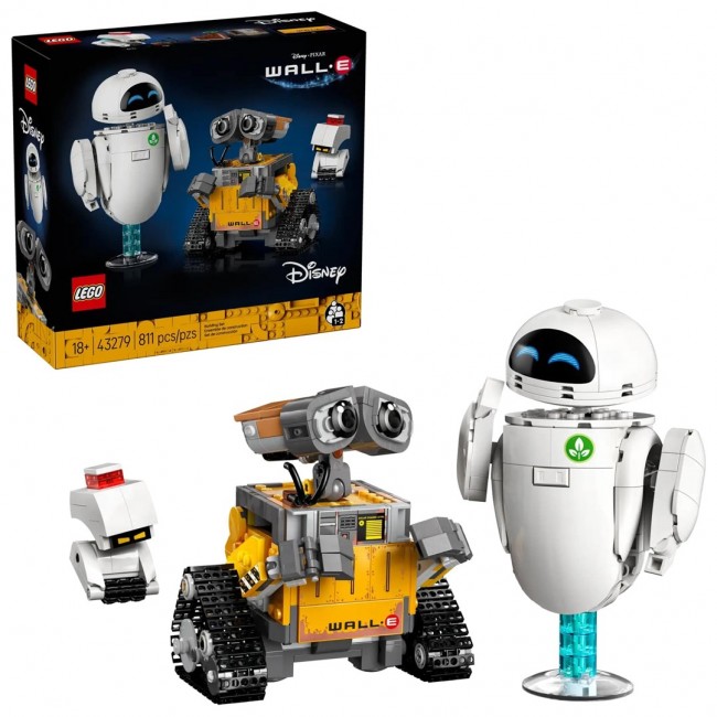 LEGO DISNEY 43279 Wall-E & Eve
