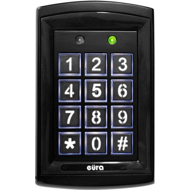 EURA AC-20C7 Black combination lock