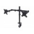 Manhattan Dual Desk Mount for TV & Monitors (Full Motion), For screens 10