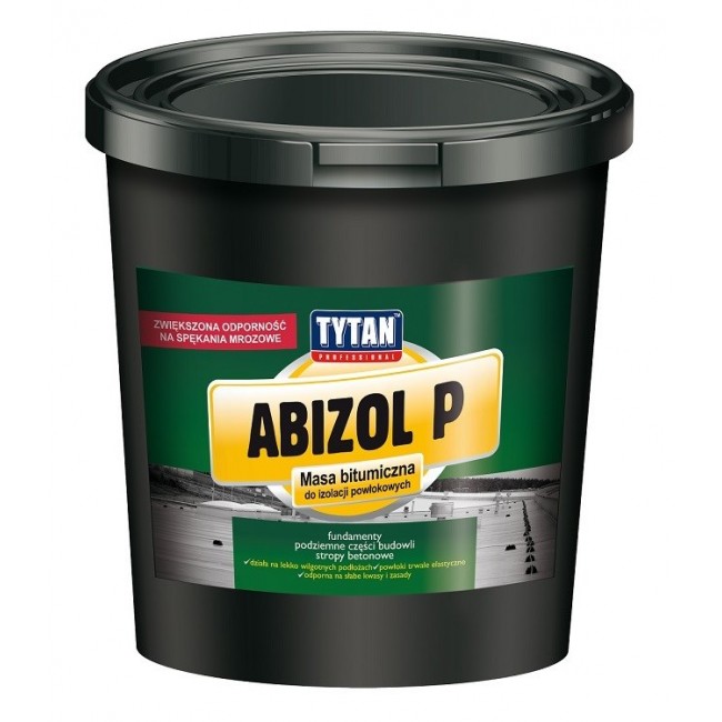 ABIZOL P TITANIUM BITUMINOUS MASS FOR COATING INSULATION 9KG ABIZOL P TITANIUM BITUMINOUS MASS FOR COATING INSULATION 9KG