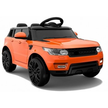 Auto na Akumulator HL1638 Dla Dzieci wiat a LED MP3 Pilot Pomara czowe