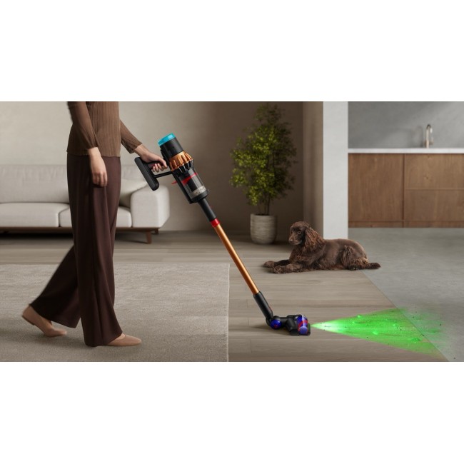 Dyson V16 Piston Animal 2-in-1 stick vacuum Battery Dry HEPA Bagless 1.3 L 900 W Black, Copper