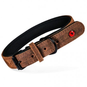 ZOLUX Komfort Leather, brown color dog collar 55cm
