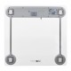 Clatronic PW 3368 Electronic Personal Scale (Transparent/Silver)