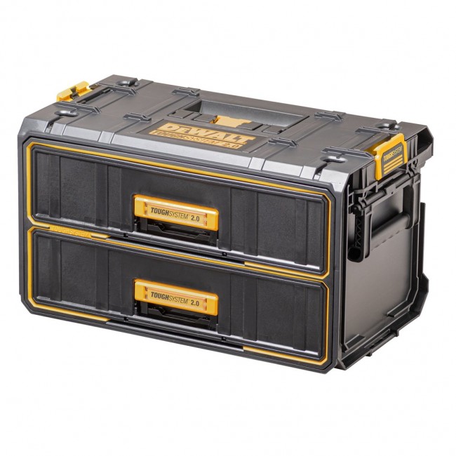 DEWALT TOUGH SYSTEM2.0 BOX WITH 2 DWST83529-1 DRAWERS DEWALT TOUGH SYSTEM2.0 BOX WITH 2 DWST83529-1 DRAWERS
