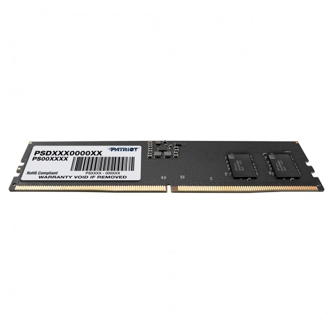 Patriot DDR5 16 GB Signature 4800MHZ CL40 Memory Patriot DDR5 16 GB Signature 4800MHZ CL40 Memory