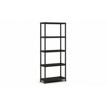 KETER PLASTIC BOOKCASE 5 SHELVES 75 x 32 x 176 cm