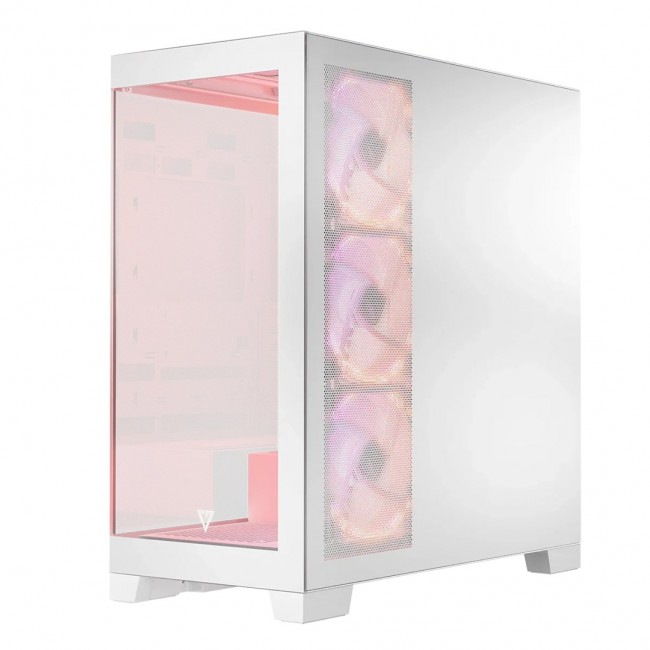 Modecom Volcano SPACE APEX ARGB MIDI Midi Tower White Modecom Volcano SPACE APEX ARGB MIDI Midi Tower White
