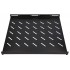 Extralink Fixed shelf 1U 600mm Black 19