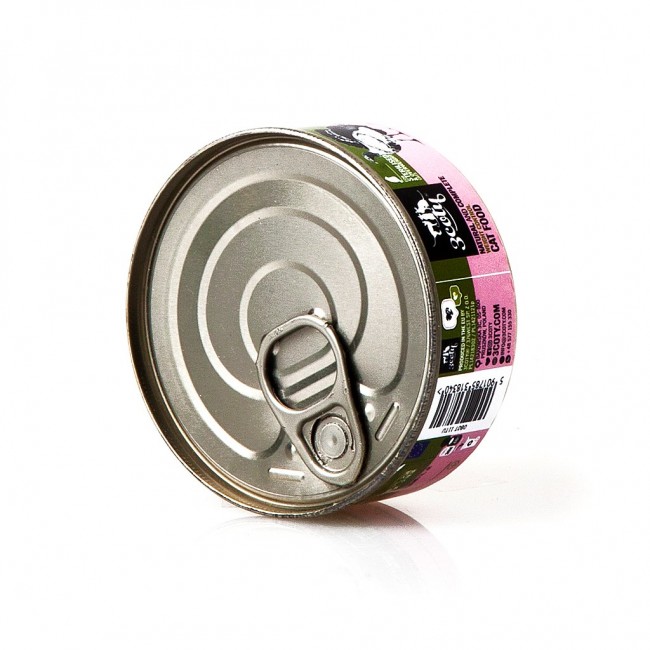 3COTY Turkey with chlorella Sterilised and overweight cats - wet cat food - 80g