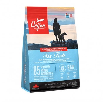 ORIJEN Six Fish - dry dog food - 2kg