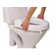 Toilet seat elevation cap with flap Etac HI-Loo 10 cm