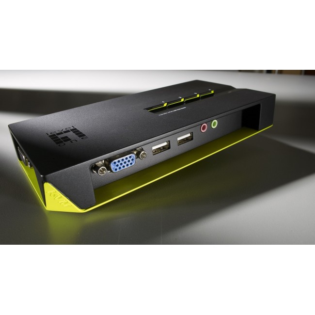 LevelOne 4-Port USB VGA KVM Switch, audio support LevelOne 4-Port USB VGA KVM Switch, audio support