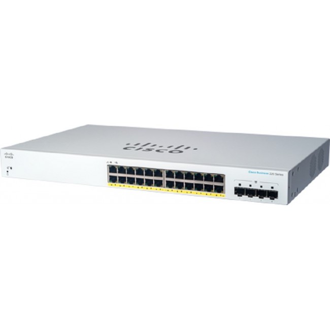 CBS220 SMART 24-PORT GE POE/4X1G SFP CBS220 SMART 24-PORT GE POE/4X1G SFP