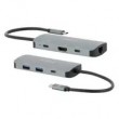 Mobilis 001382 laptop dock/port replicator Wired USB 3.2 Gen 1 (3.1 Gen 1) Type-C Black, Grey