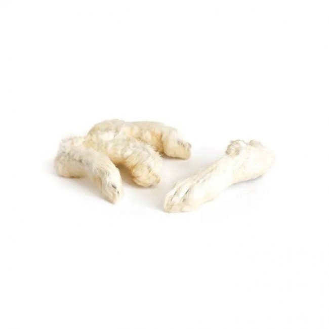 PETMEX Rabbit paws with fur Mono dog treat 500g PETMEX Rabbit paws with fur Mono dog treat 500g