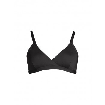 Stanik k pielowy CASALL Overlap Bikini Top kolor czarny - 40