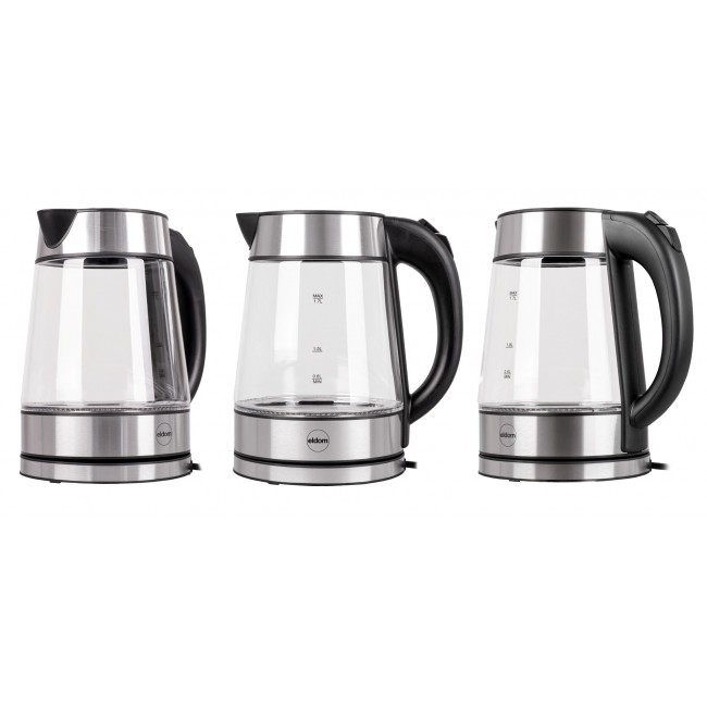 ELDOM C420 KETTY GLASS CORDLESS KETTLE 1.7 L 2200 W