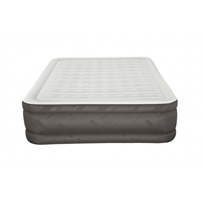 Bestway Fortech Air Mattress Queen with Built-in AC Pump and Antimicrobial Coating 2.03 m x 1.52 m x 46 cm