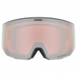 Uvex 5506651030 winter sport goggles Mirror Unisex White Cylindrical(flat) lens